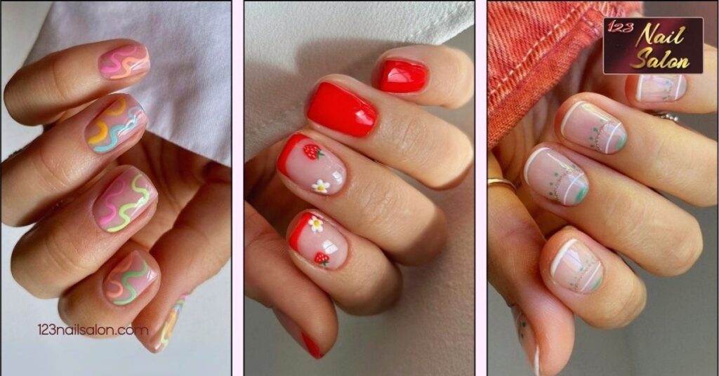 15 Stunning Gel Nail Ideas for Short Nails That Will Elevate Your Style 9 Summer Gel Nail Ideas for Short Nails