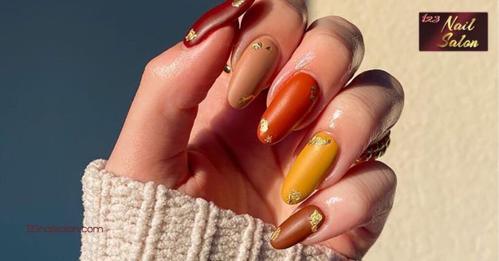 30 Stunning Nail Ideas for November: Embrace Fall Colors and Festive Designs 5 Thanksgiving Inspired Nail Art