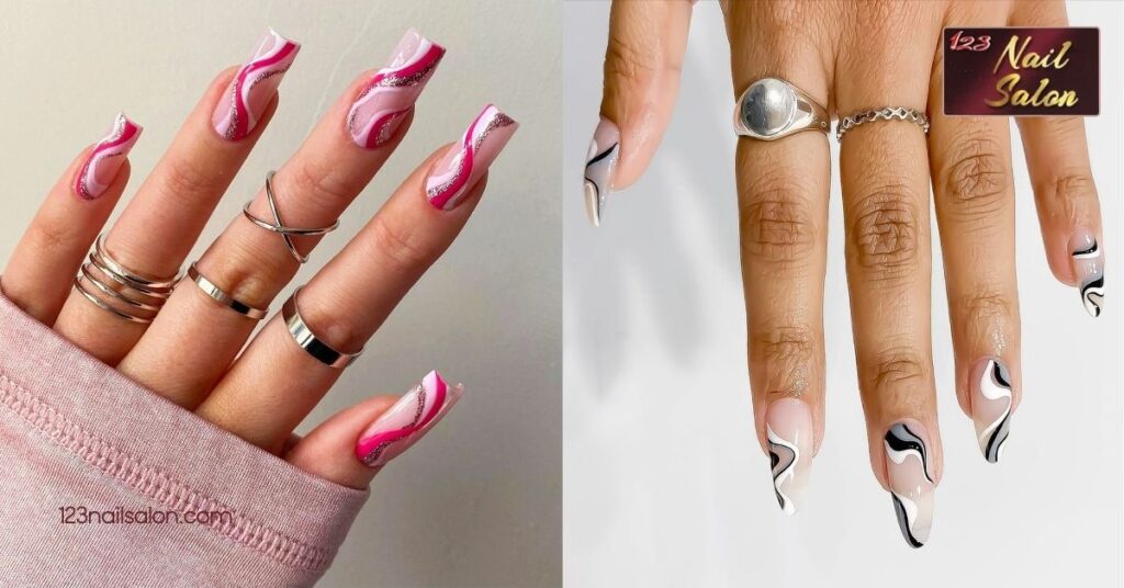 20 Stunning Acrylic Nail Art Ideas to Elevate Your Manicure Game This Season 1 Trendy Acrylic Nail Art Ideas