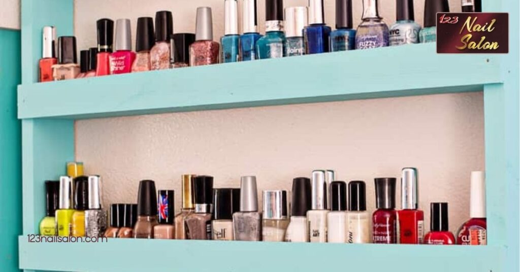 10 Creative Nail Polish Organizer Ideas to Elevate Your Beauty Space Instantly 2 Using Recycled Materials