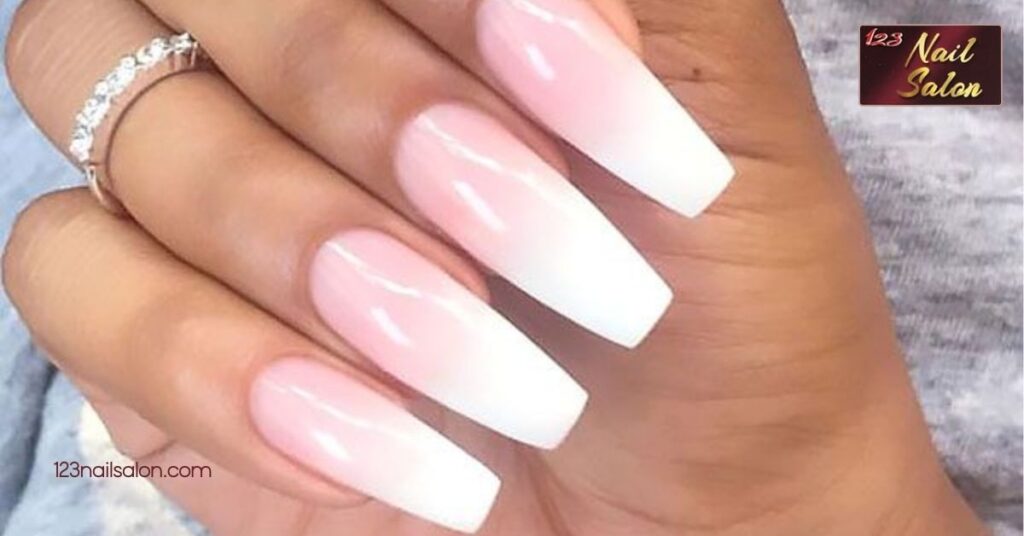30 Stunning White Nail Ideas to Elevate Your Style This Season 4 White Ombré Nails