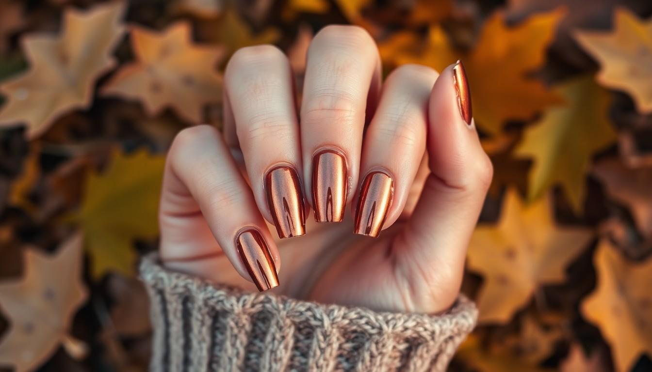 25+ Stunning Fall Nail Ideas: From Cozy Sweater Designs to Halloween Glam 10 25+ Stunning Fall Nail Ideas: From Cozy Sweater Designs to Halloween Glam 9