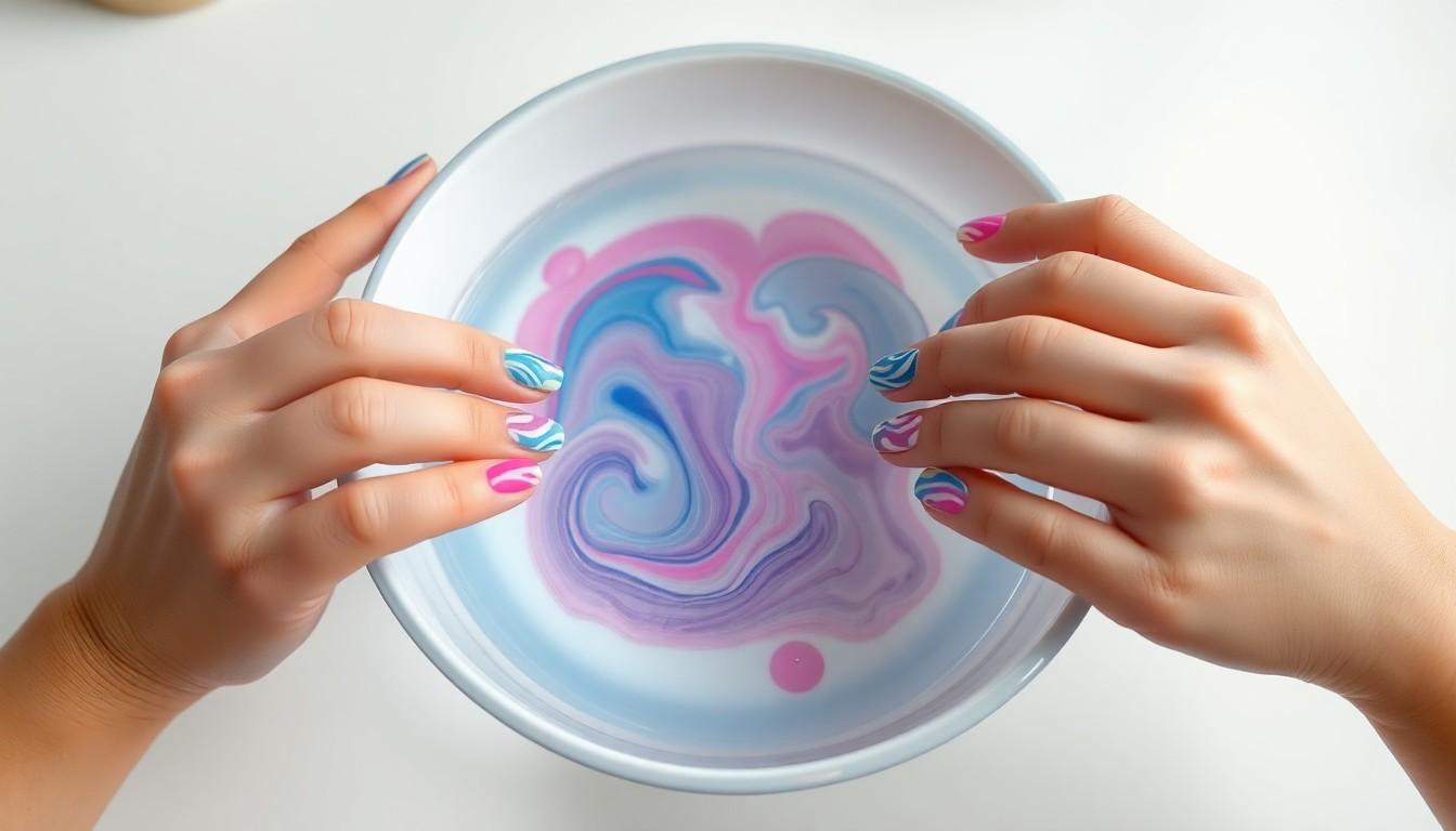 10 Stunning Marble Nail Ideas for Elegant Manicures That Turn Heads 8 10 Stunning Marble Nail Ideas for Elegant Manicures That Turn Heads 7