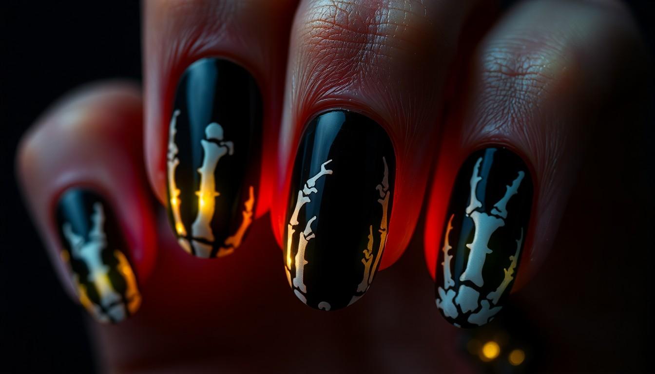 10 Spooktacular Halloween Acrylic Nail Ideas That Will Turn Heads This Season 12 10 Spooktacular Halloween Acrylic Nail Ideas That Will Turn Heads This Season 11