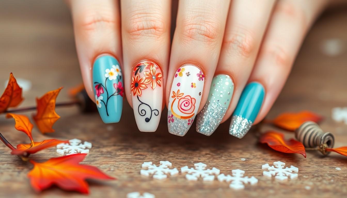15 Effortless Nail Art Ideas You Can Do at Home | No Skills Needed 16 15 Effortless Nail Art Ideas You Can Do at Home | No Skills Needed 15