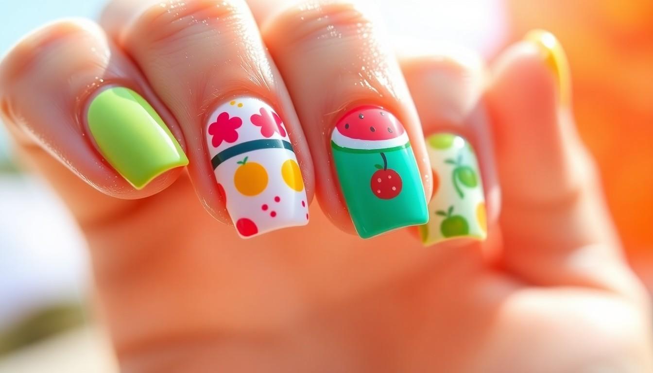10 Chic Square Short Nail Ideas That Combine Style and Practicality 12 10 Chic Square Short Nail Ideas That Combine Style and Practicality 11