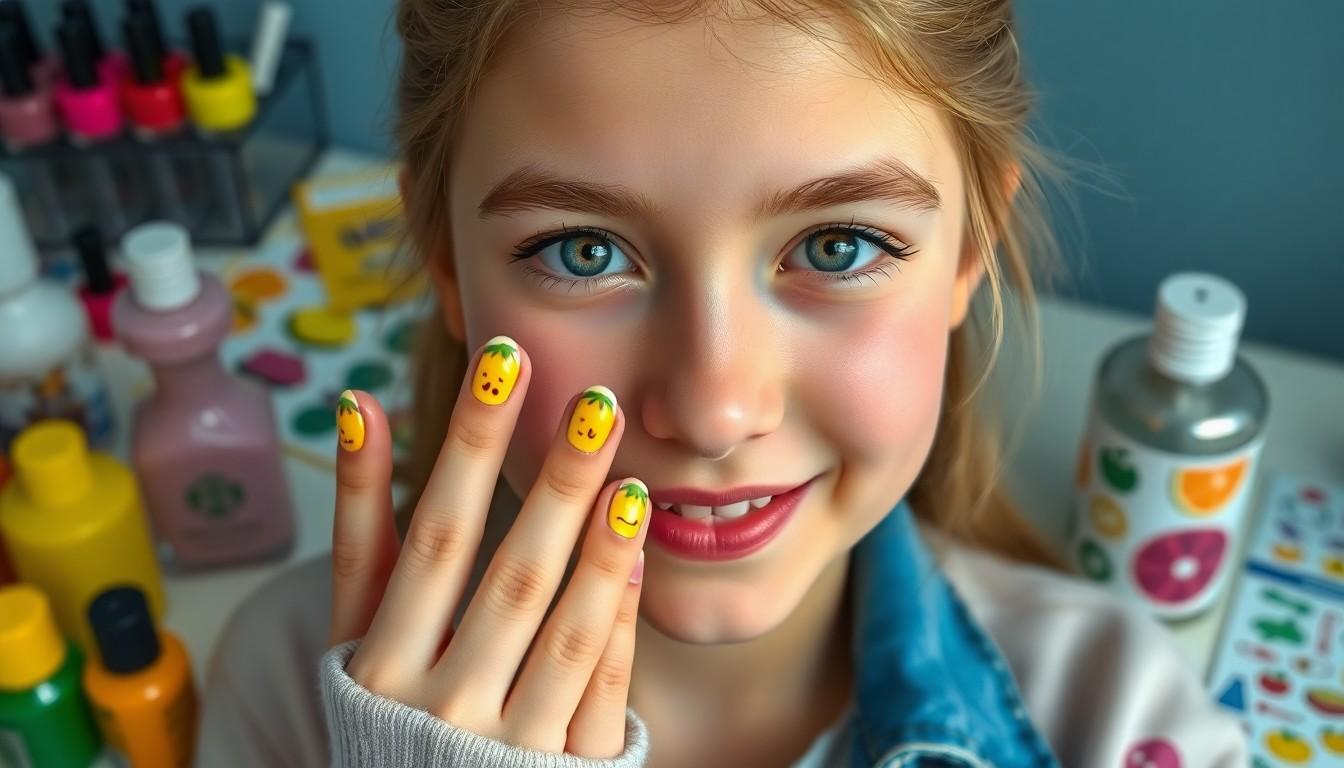 15 Trendy Nail Ideas for Teens: Express Your Style with These Cool Designs 9