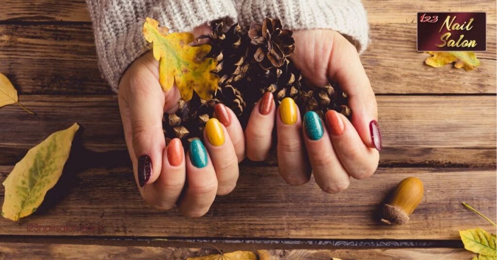 10 Funky Nail Art Ideas to Express Your Unique Style All Year Round 4 Autumn Color Palette Funky Nail Art Ideas