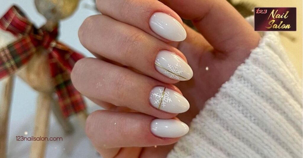 10 Funky Nail Art Ideas to Express Your Unique Style All Year Round 5 Winter Wonderland Funky Nail Art Ideas