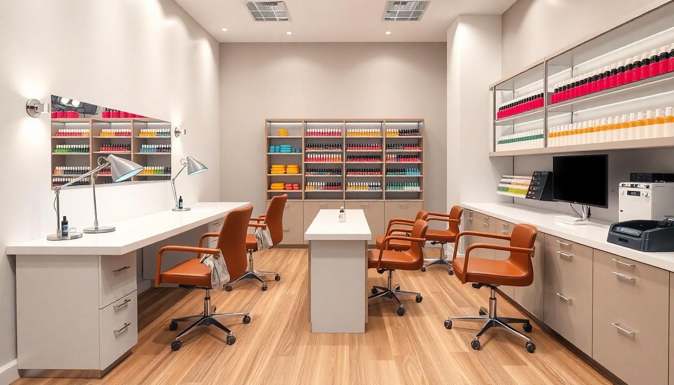 15 Stunning Nail Room Ideas to Create Your Dream Salon Space at Home 3