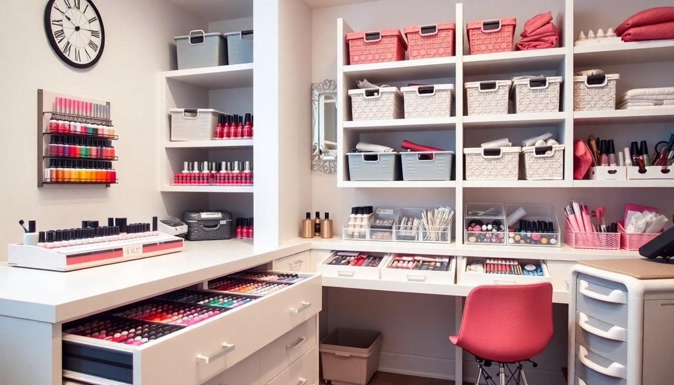 15 Stunning Nail Room Ideas to Create Your Dream Salon Space at Home 5