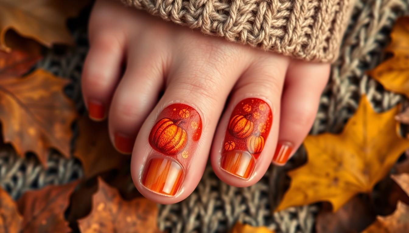 10 Cozy Toe Nail Fall Pedicure Ideas for Your Autumn Boot Season 2 10 Cozy Toe Nail Fall Pedicure Ideas for Your Autumn Boot Season 1