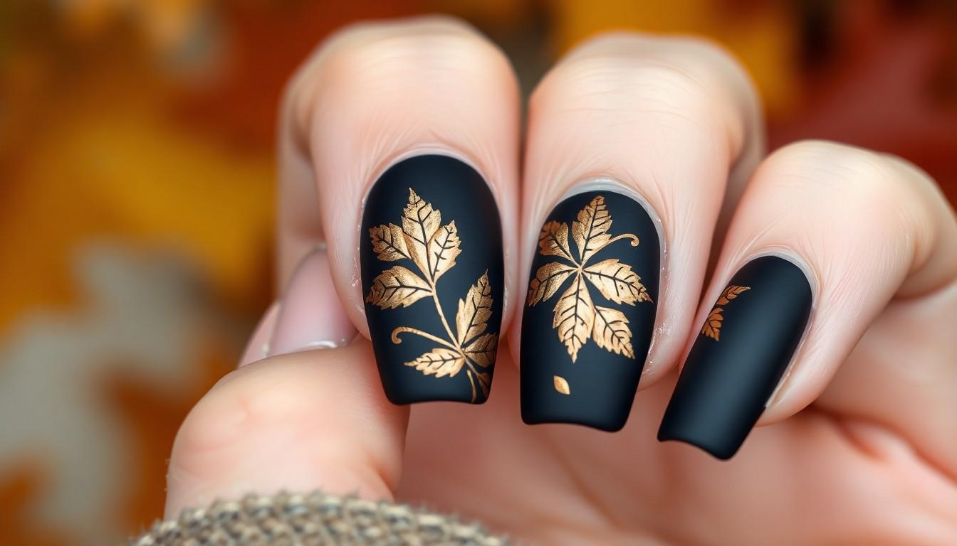 15 Stunning Matte Black Nail Ideas You Need to Try Now | From Minimalist to Gothic 12 15 Stunning Matte Black Nail Ideas You Need to Try Now | From Minimalist to Gothic 11