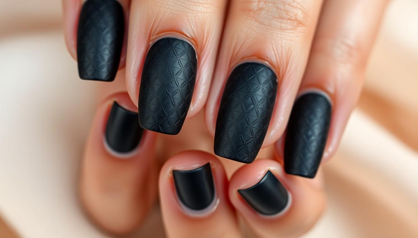 15 Stunning Matte Black Nail Ideas You Need to Try Now | From Minimalist to Gothic 4 15 Stunning Matte Black Nail Ideas You Need to Try Now | From Minimalist to Gothic 3