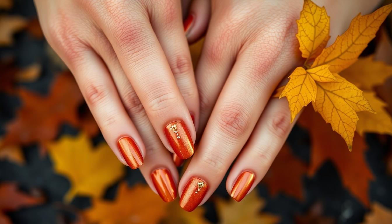 25 Stunning Fall Dip Nail Ideas That Will Have You Falling in Love | 2025 Trends 8 25 Stunning Fall Dip Nail Ideas That Will Have You Falling in Love | 2025 Trends 7