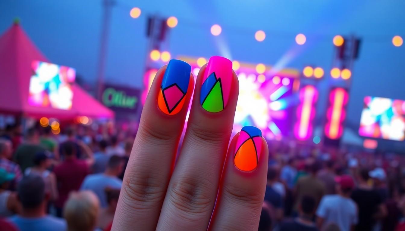 10 Dazzling Festival Nail Ideas to Make You Stand Out in the Crowd | 2025 Guide 4 10 Dazzling Festival Nail Ideas to Make You Stand Out in the Crowd | 2025 Guide 3