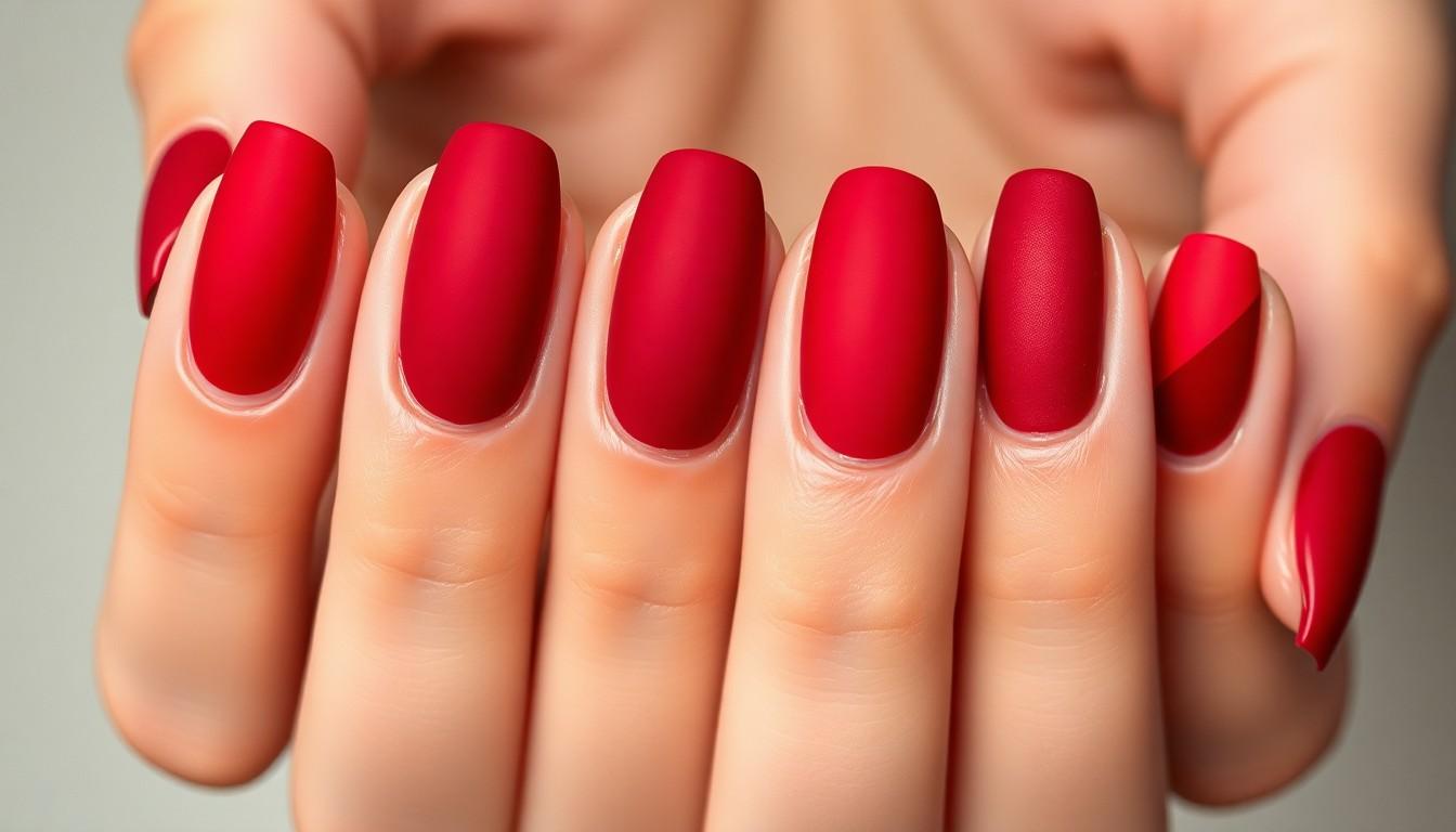 25 Stunning Red Nail Polish Ideas for Every Occasion | 2025 Manicure Inspiration 13