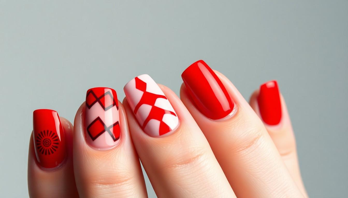 25 Stunning Red Nail Polish Ideas for Every Occasion | 2025 Manicure Inspiration 15