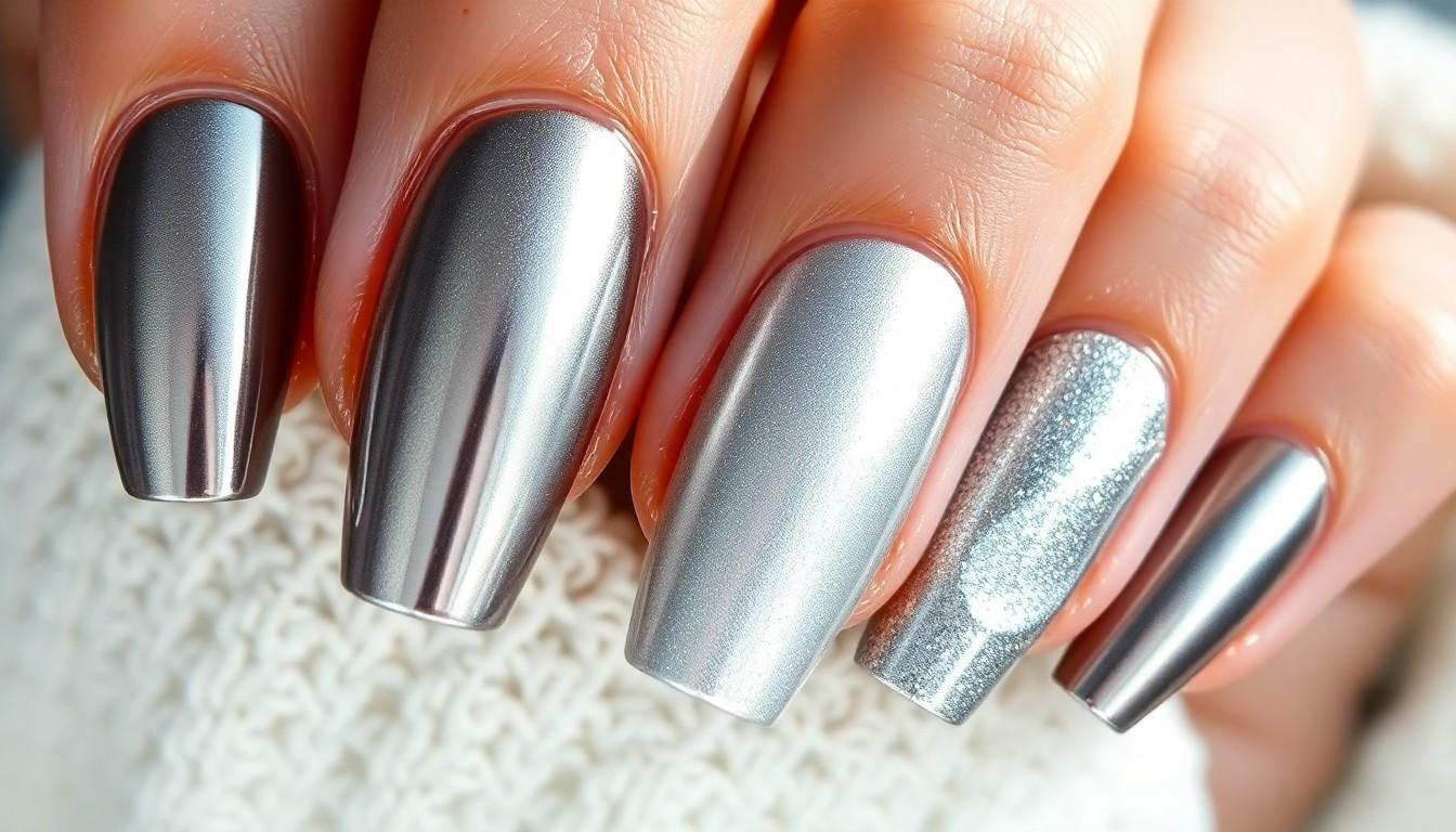 25 Stunning Metallic Nail Ideas to Elevate Your Manicure Game | 2025 Trends 6 25 Stunning Metallic Nail Ideas to Elevate Your Manicure Game | 2025 Trends 5