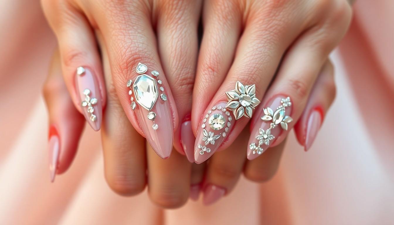 10 Dazzling Rhinestone Nail Ideas That Will Make Your Manicure Sparkle | 2025 Guide 10 10 Dazzling Rhinestone Nail Ideas That Will Make Your Manicure Sparkle | 2025 Guide 9