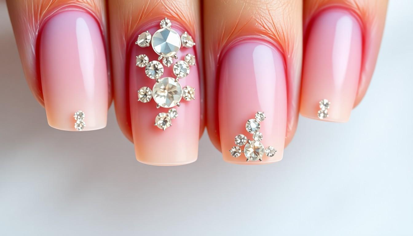 10 Dazzling Rhinestone Nail Ideas That Will Make Your Manicure Sparkle | 2025 Guide 12 10 Dazzling Rhinestone Nail Ideas That Will Make Your Manicure Sparkle | 2025 Guide 11