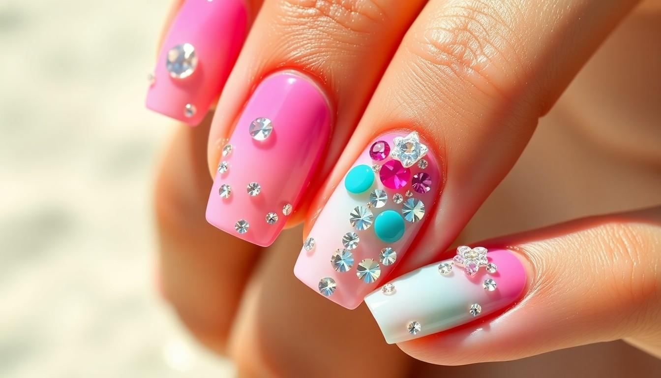 10 Dazzling Rhinestone Nail Ideas That Will Make Your Manicure Sparkle | 2025 Guide 8 10 Dazzling Rhinestone Nail Ideas That Will Make Your Manicure Sparkle | 2025 Guide 7