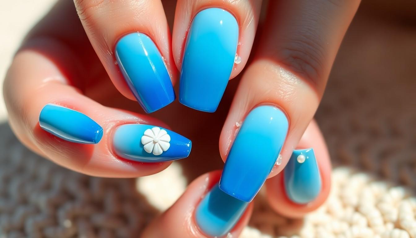 10 Trendy Short Acrylic Nail Ideas for Summer 2025 That Won't Break 6 10 Trendy Short Acrylic Nail Ideas for Summer 2025 That Won't Break 5