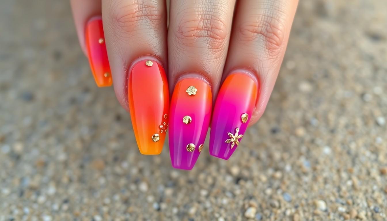 10 Trendy Short Acrylic Nail Ideas for Summer 2025 That Won't Break 8 10 Trendy Short Acrylic Nail Ideas for Summer 2025 That Won't Break 7