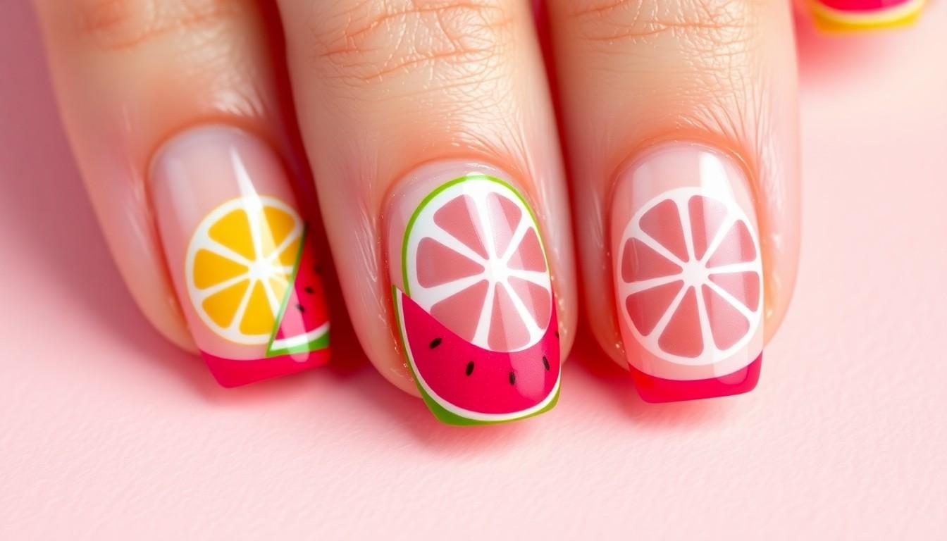 10 Trendy Short Acrylic Nail Ideas for Summer 2025 That Won't Break 16 10 Trendy Short Acrylic Nail Ideas for Summer 2025 That Won't Break 15