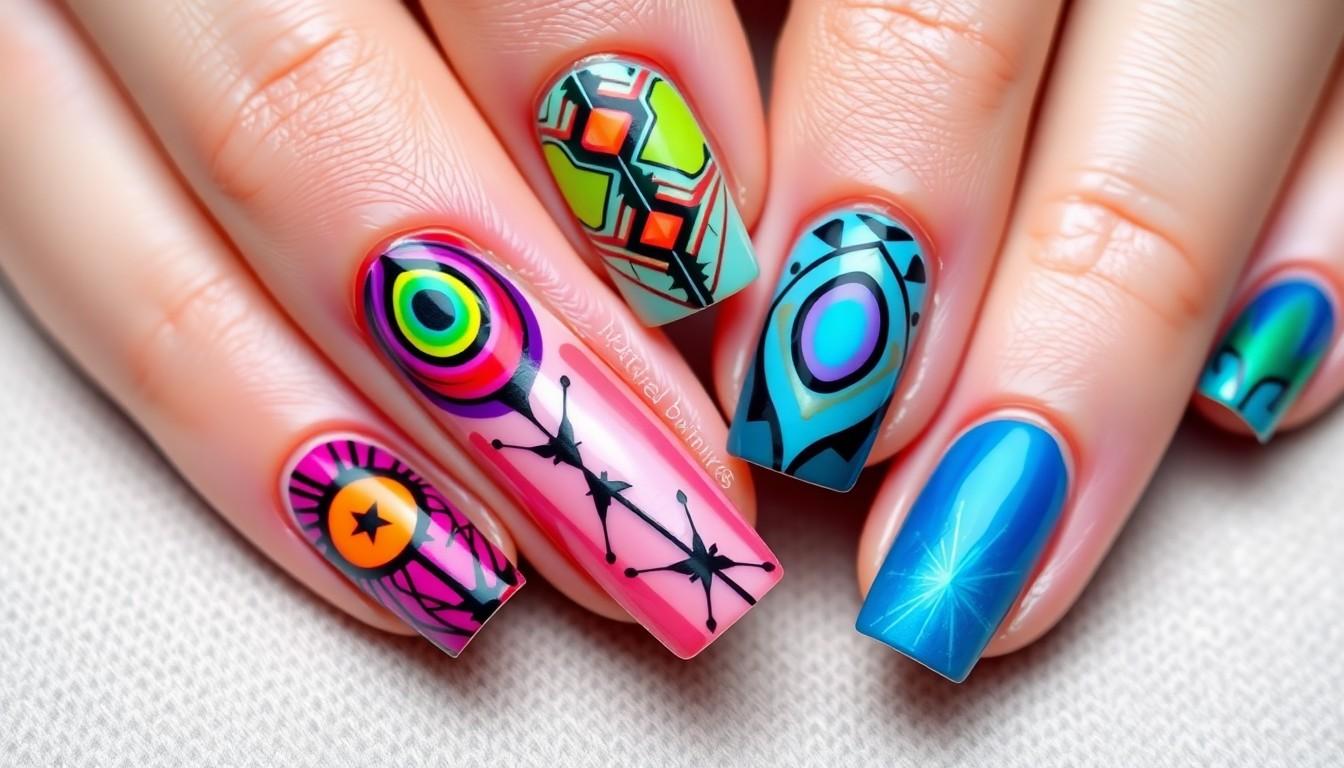 60 Mind-Blowing Unique Nail Ideas to Transform Your Manicure Game in 2025 14 60 Mind-Blowing Unique Nail Ideas to Transform Your Manicure Game in 2025 13