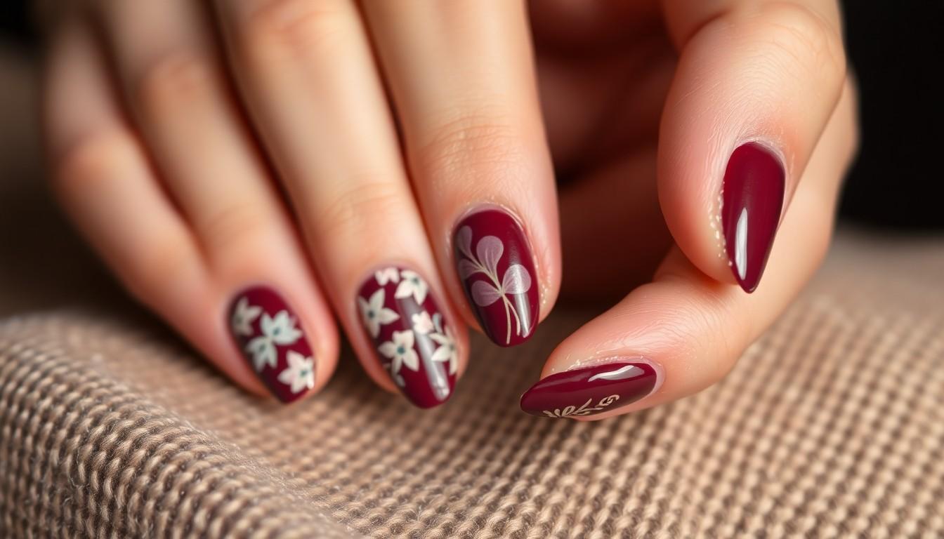 10 Stunning Maroon Nail Ideas for an Ultra-Chic Manicure | 2025 Inspiration 8 10 Stunning Maroon Nail Ideas for an Ultra-Chic Manicure | 2025 Inspiration 7