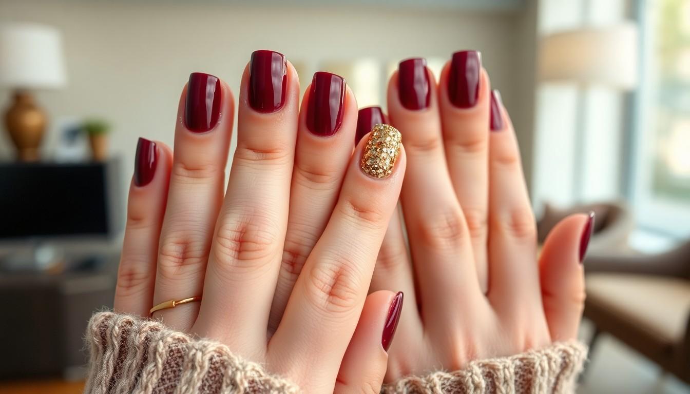 10 Stunning Maroon Nail Ideas for an Ultra-Chic Manicure | 2025 Inspiration 12 10 Stunning Maroon Nail Ideas for an Ultra-Chic Manicure | 2025 Inspiration 11