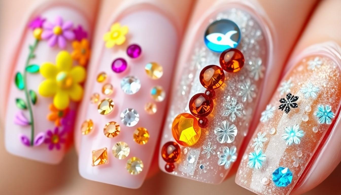 10 Stunning Rhinestone Nail Ideas That Will Make Your Manicure Sparkle | 2025 Trends 8 10 Stunning Rhinestone Nail Ideas That Will Make Your Manicure Sparkle | 2025 Trends 7
