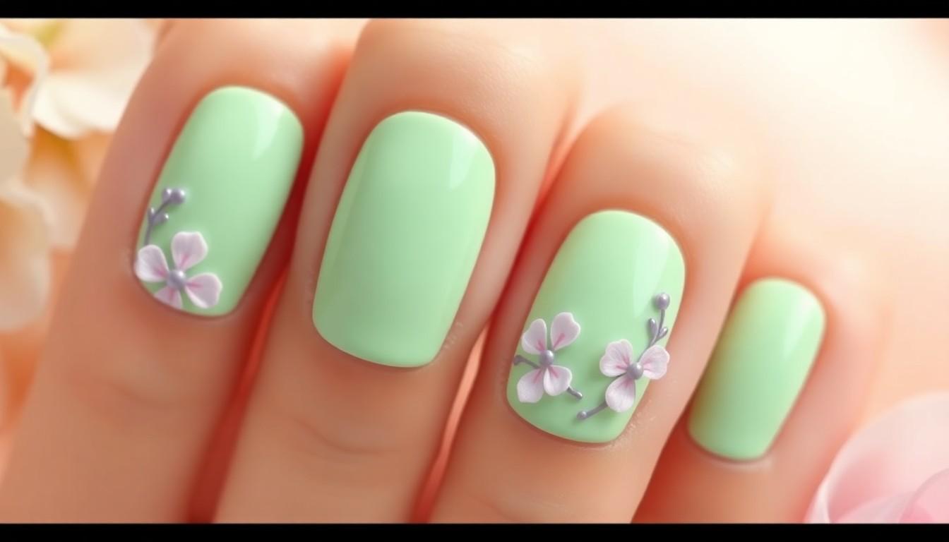 15 Fresh Mint Green Nail Ideas for Every Season | Trending Manicure Inspiration 6 15 Fresh Mint Green Nail Ideas for Every Season | Trending Manicure Inspiration 5