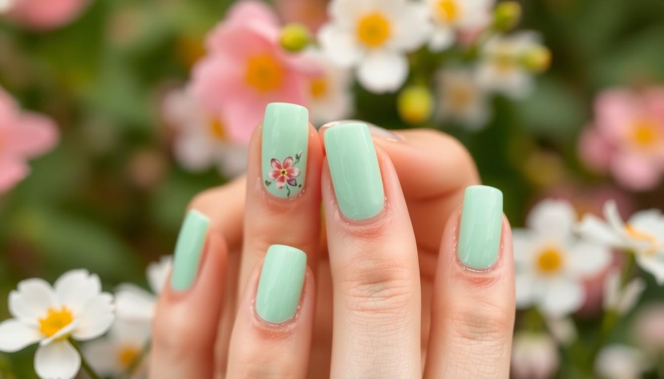 15 Fresh Mint Green Nail Ideas for Every Season | Trending Manicure Inspiration 12 15 Fresh Mint Green Nail Ideas for Every Season | Trending Manicure Inspiration 11