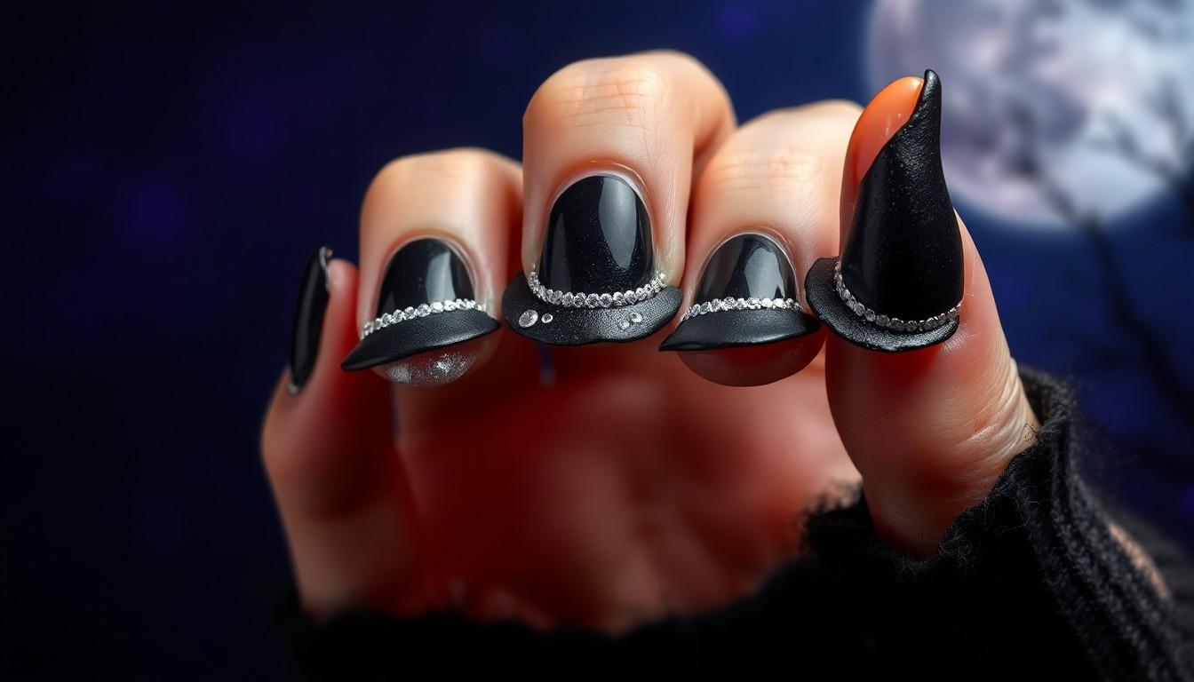 10 Spellbinding Witch Nail Ideas for a Wickedly Stylish Manicure | Halloween & Beyond 12 10 Spellbinding Witch Nail Ideas for a Wickedly Stylish Manicure | Halloween & Beyond 11