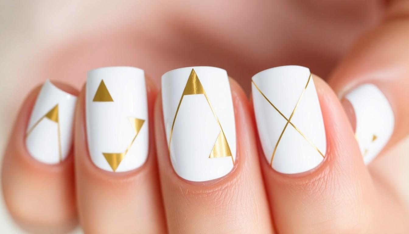 15 Elegant White and Gold Nail Ideas for Any Occasion | Trending 2025 Designs 4 15 Elegant White and Gold Nail Ideas for Any Occasion | Trending 2025 Designs 3